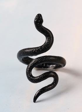 极速Anime Rfings for Men Women Punk Goth Snake Ring Exaggera