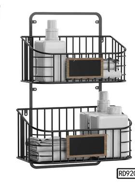 极速Multifunctional doublelayer wrought ironO wall rack kitc