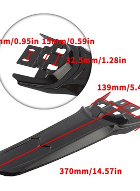 极速轻蜂摩托车Sur pRon越野摩托车后置挡泥板改装加长款后轮后挡