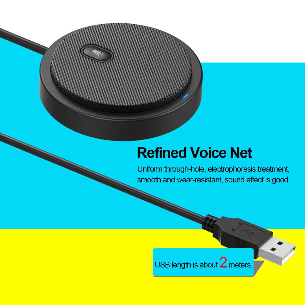 速发SB Omni-directional Condenser Microphone Mic for Meeting