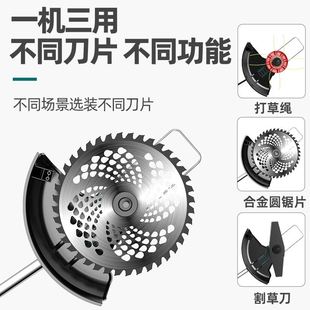 极速锂电割草机小型家q用电动充电式除草机手推割草机草坪锄草机