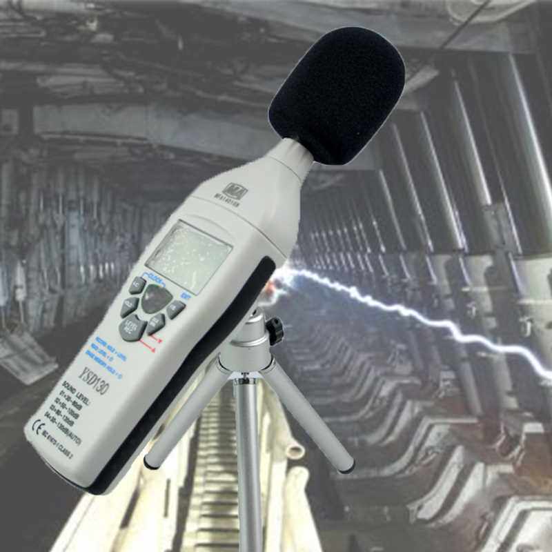 极速新品YSD130矿q用本安型可携式噪声检测仪煤矿噪音计防爆声级