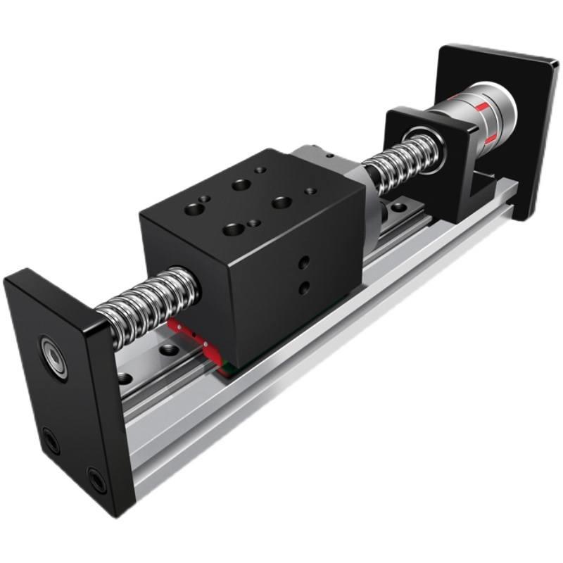 极速新品新品XYZ三f轴运动平A台精密十字滑台直线模组S丝杆滑台线