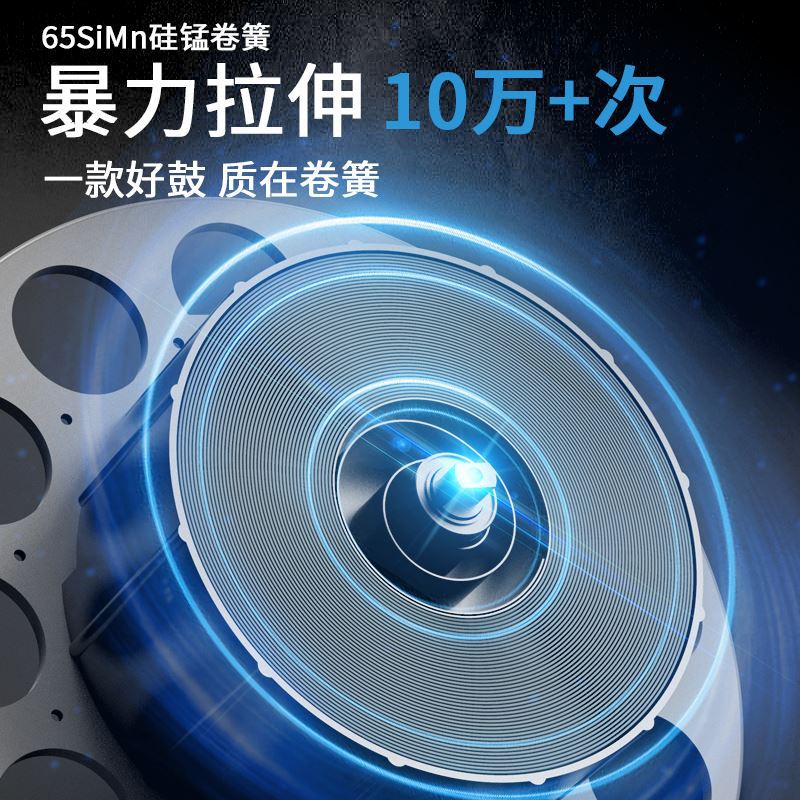 极速新品盛牌气鼓自n动伸缩卷管器水鼓电子鼓气管收卷器泡沫气动