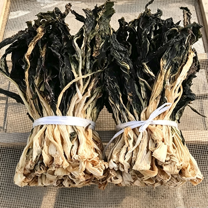 农家自晒无沙白菜干台山特产四九水步干货煲汤脱水蔬菜清香无硫