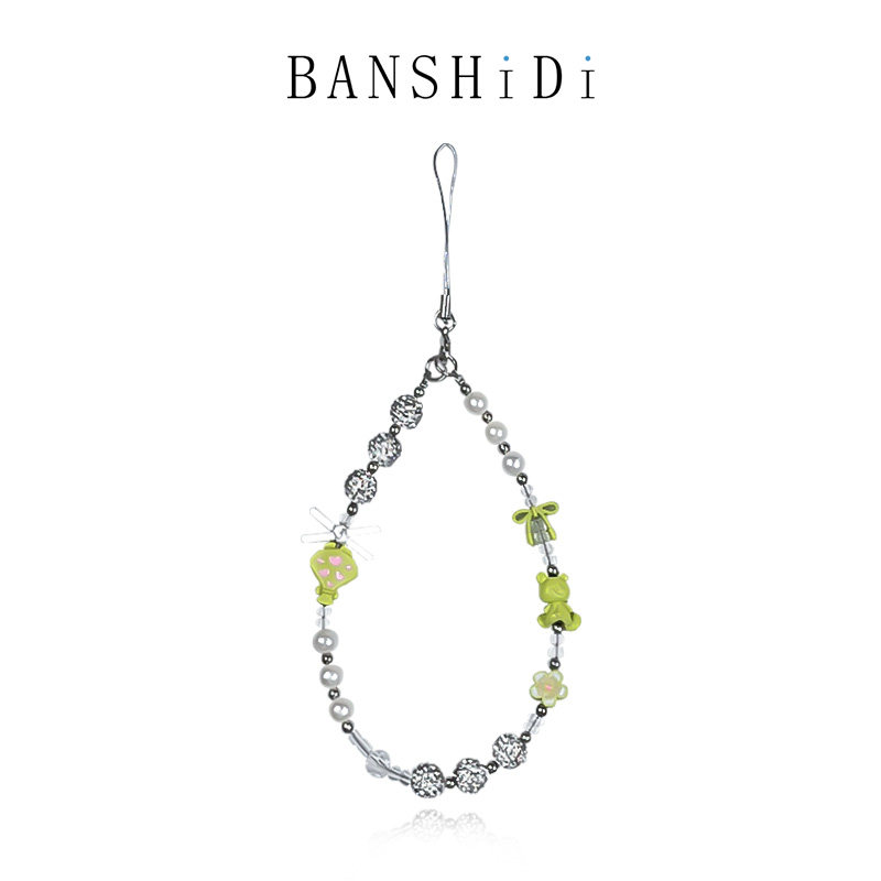 轻奢高级感手机挂绳手机链高级感手机壳挂件手链短款网红同款ccd个