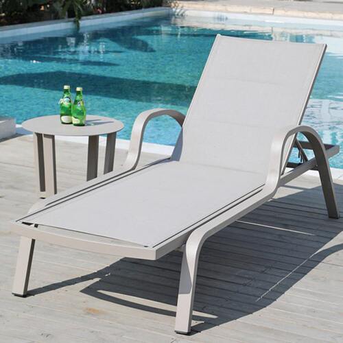 躺椅户外躺床泳池阳台休闲沙滩乐阳光躺椅娱花园梓晴长别墅沙滩椅