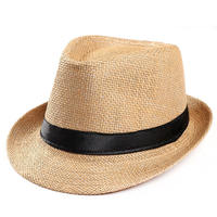 Fashion Men Straw Hat For Women Summer ndy Beach Sun Hats So thumbnail 4