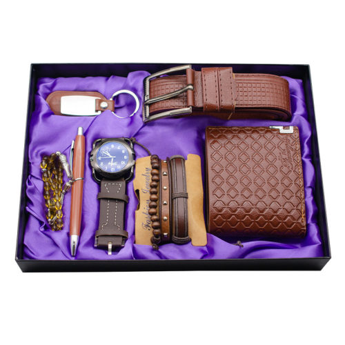 Luxury gift set business wallet watch for men 朋友商务礼物