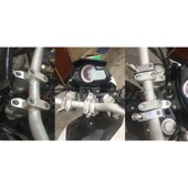 BJj 手把增高码 TNT 小黄龙250 250改装 车把加高码 车龙头加高 摩旅