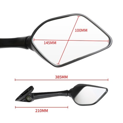 适用力帆KPV150前移后视镜 大视野倒I车镜反光镜前移支架改装配件