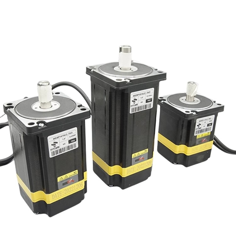 新款86闭环步进电机套o装混合步进电机高速马达5N8.R5N12N可加刹