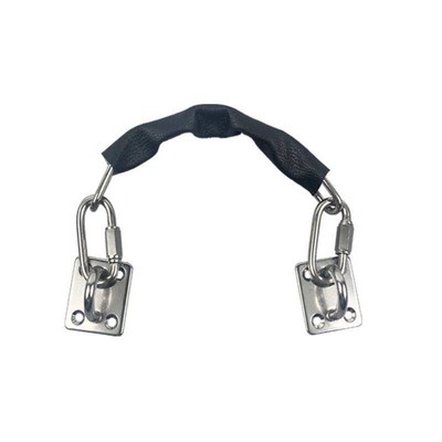 YUETONG/月桐不锈钢防坠链防掉链YT-S0360M方形底座总长350mm普通