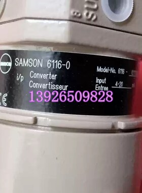AMSON萨姆森电气转换器6116-02N1111000.01