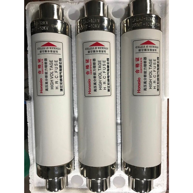 高压熔断器XRNT1012KV5A10A16A25A31.5A40高分断限流熔.断管保险