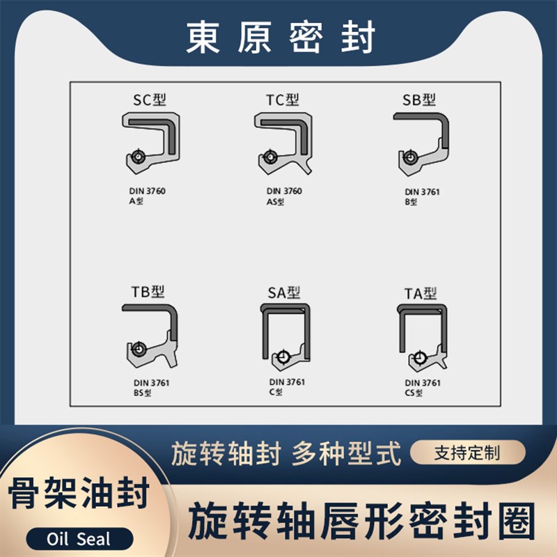 氟胶骨架油封耐高温tc内径210外径240*25M0双唇密封圈大全尺寸齐