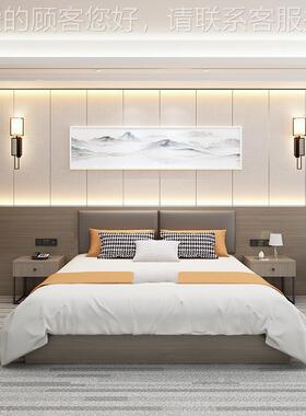 45781房柜时尚店全套家具宾酒馆出租大床客房桌椅箱一体厂家