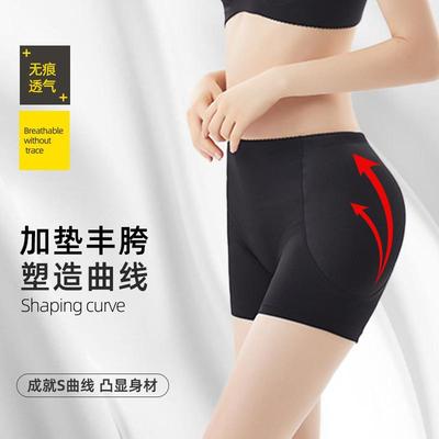 提臀收腹内裤女翘臀塑形丰胯安全裤防走光加垫丰胯减肚子束塑形裤