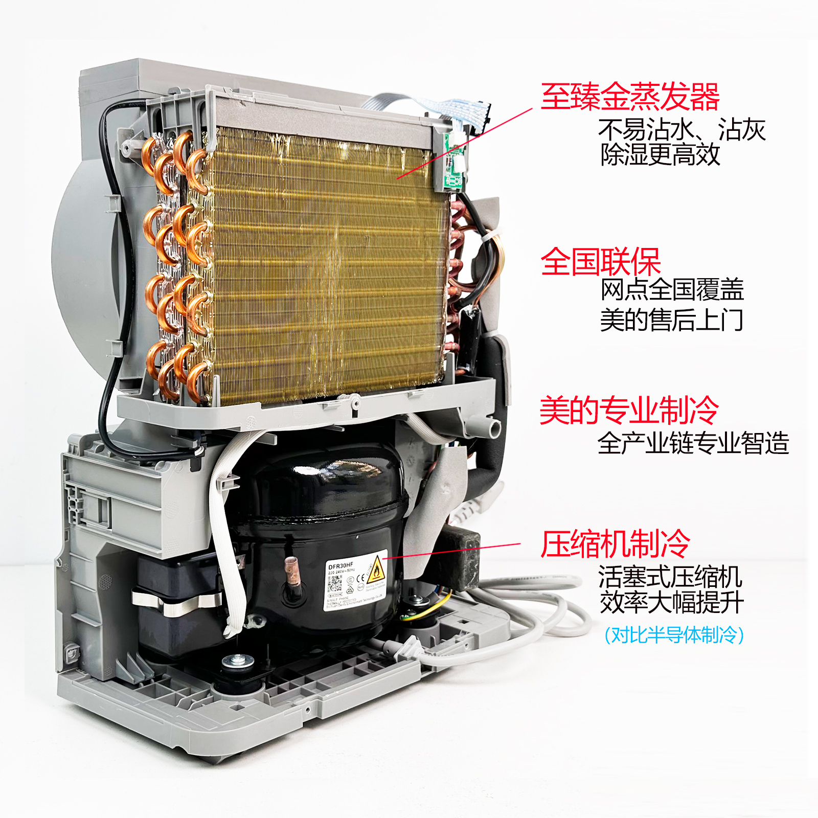 美的除湿机12L新品升级手机智控