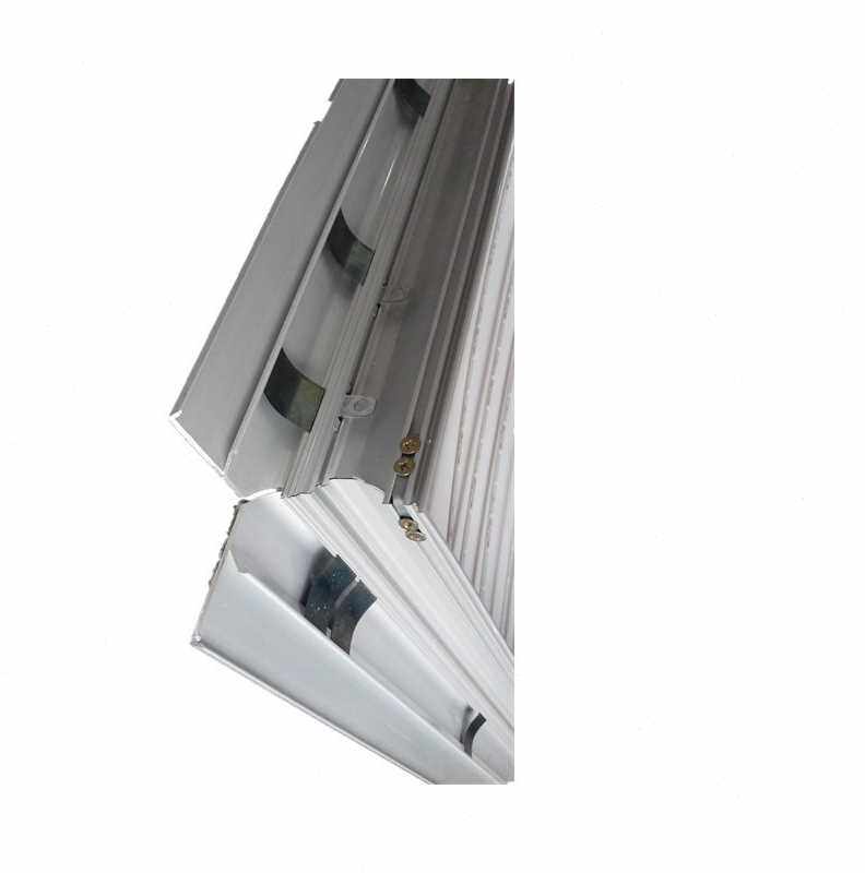 6090侧开启翻盖型材无框卡布灯箱铝型材L发光背景墙广告牌型材i.