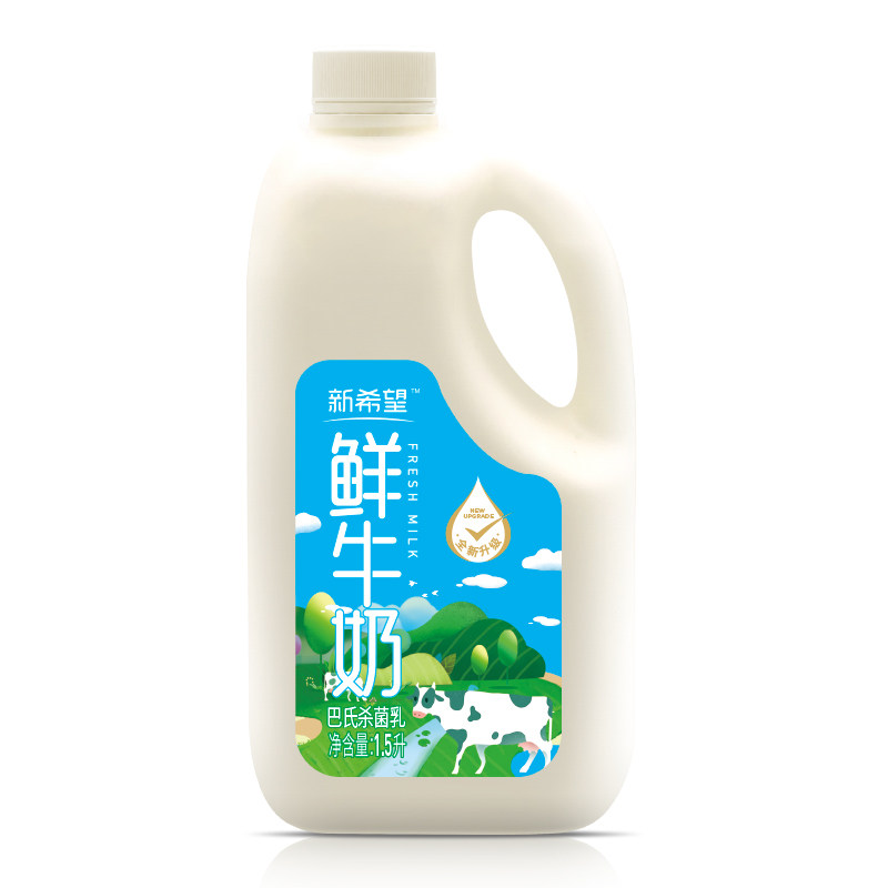 新希望鲜牛奶1.5升巴氏杀菌乳