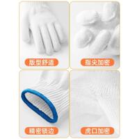 魯源祥手套勞保耐磨工作棉線棉紗加厚加密針織汽修男工地干活廠家