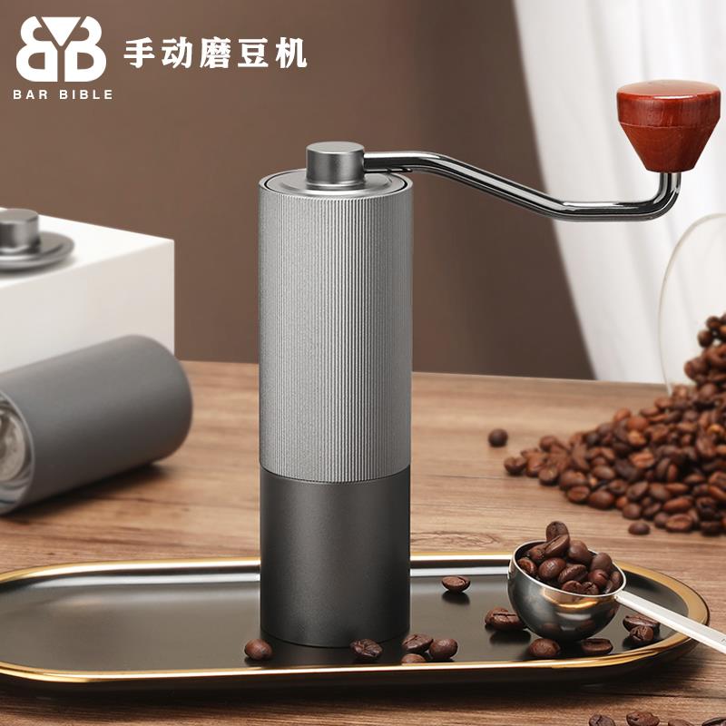 手摇咖啡机手动磨豆器小型咖啡研磨器粗细可调磨豆机新款咖啡磨