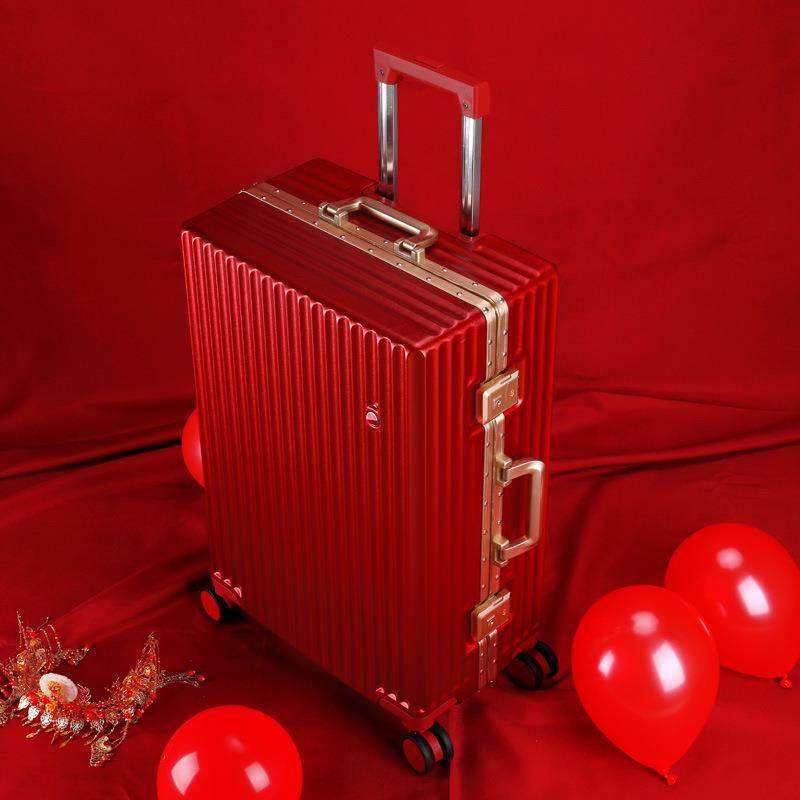 拉车套罩行李箱结婚潮新款大学生拉杆箱24寸旅行密码婚礼箱子大容,电子元器件市场,LED反光杯,淘宝优惠券,粉丝福利购,淘宝优惠卷