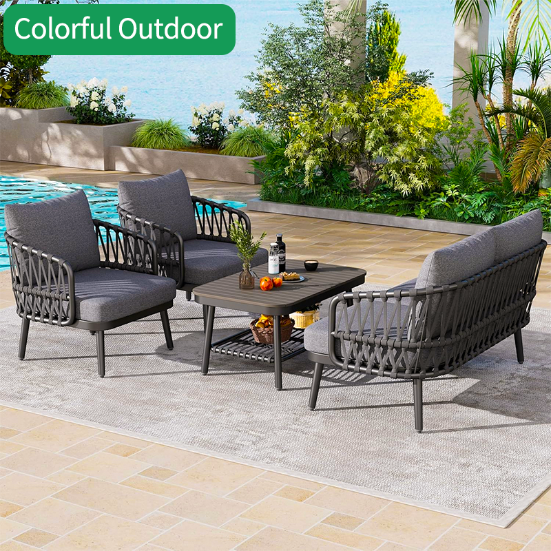 户外沙发组合庭院露天室外阳台防水防晒花园简约藤编休闲家具,住宅家具,户外沙发,淘宝优惠券,粉丝福利购,淘宝优惠卷