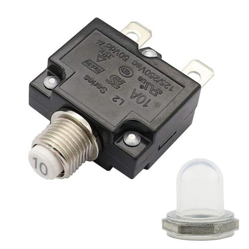 L2电路过载保护器5A/10A/15A/20A/30A复位式断路器DC50V过流保护
