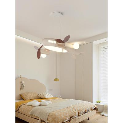 奶油风儿童房间吊灯创意卡通