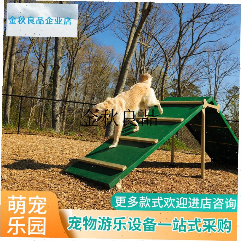 狗犬宠物乐园游乐设备宠物障碍训练器H拴犬桩爬坡体能器材敏捷设,