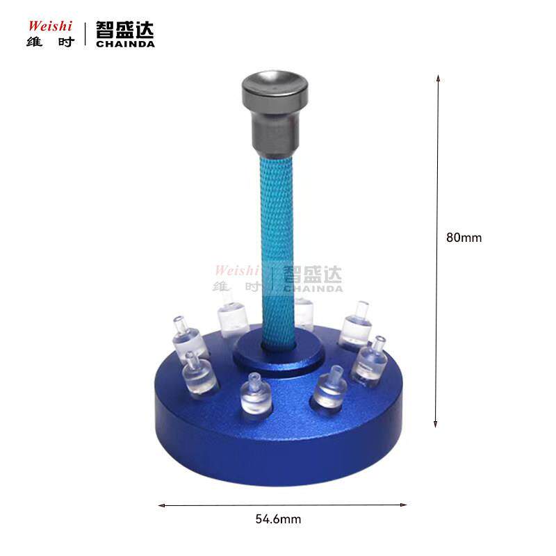 修表工具8胶头手动装针机胶头装针器表针安装笔压针器分秒针针冲