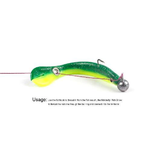 新品.1510pcs 10cmm 6g Luya Soft Bait Bionic Loach Fiing