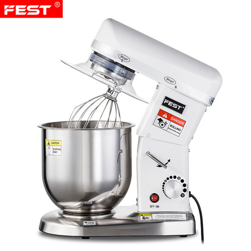 新品新款FEST 单功能商用鲜奶机和面机搅拌机厨师机7L.打蛋机奶油