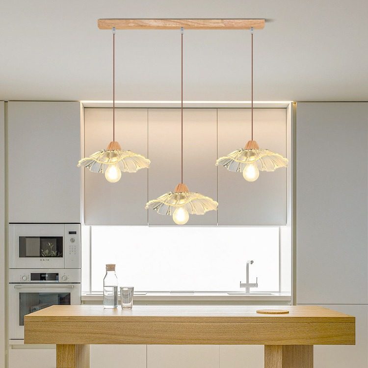 原木风餐厅吊灯现代简约日式木艺吧台饭厅灯北欧复古荷叶民宿吊灯,鲜花速递/花卉仿真/绿植园艺,其它园艺用品,淘宝优惠券,粉丝福利购,淘宝优惠卷