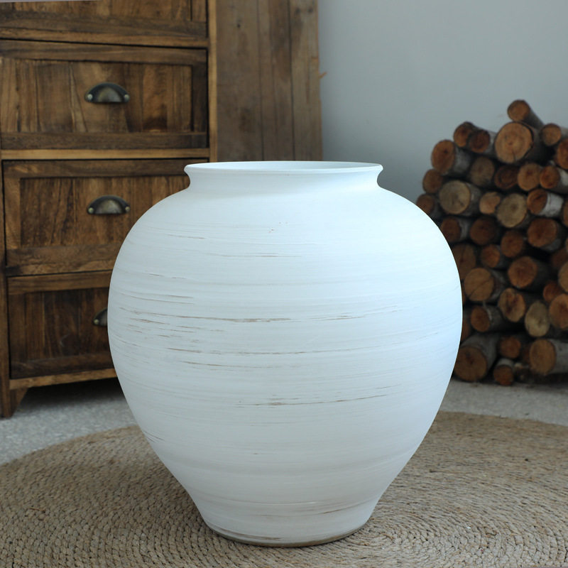 简约白色现代落地大肚月亮罐陶瓷花瓶客厅装饰品干花民宿摆件批发,橡塑材料及制品,其他塑料制品,淘宝优惠券,粉丝福利购,淘宝优惠卷