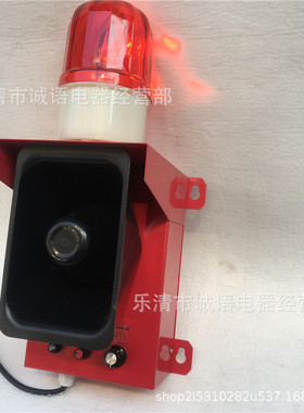 万亚声光报警器DJ-100高分贝大功率船用电子蜂鸣器电铃 讯响器