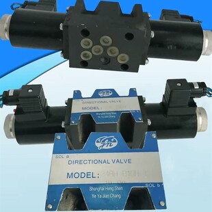 H6B34BO 上海亨申液压件厂电磁换向阀34BH Q34BY B10H