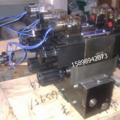 优质液压阀组 控制2路油缸 M节流阀 4WE6E 溢流阀