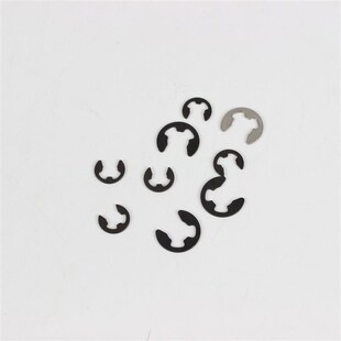 不锈钢C型开口挡圈 C型卡簧夹紧挡圈 新N月形开口挡圈非标定制