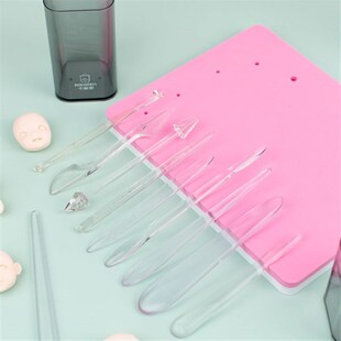 周毅翻糖雕刻塑型刀干佩斯人v偶捏塑工具粘土软陶卡通定制面塑工