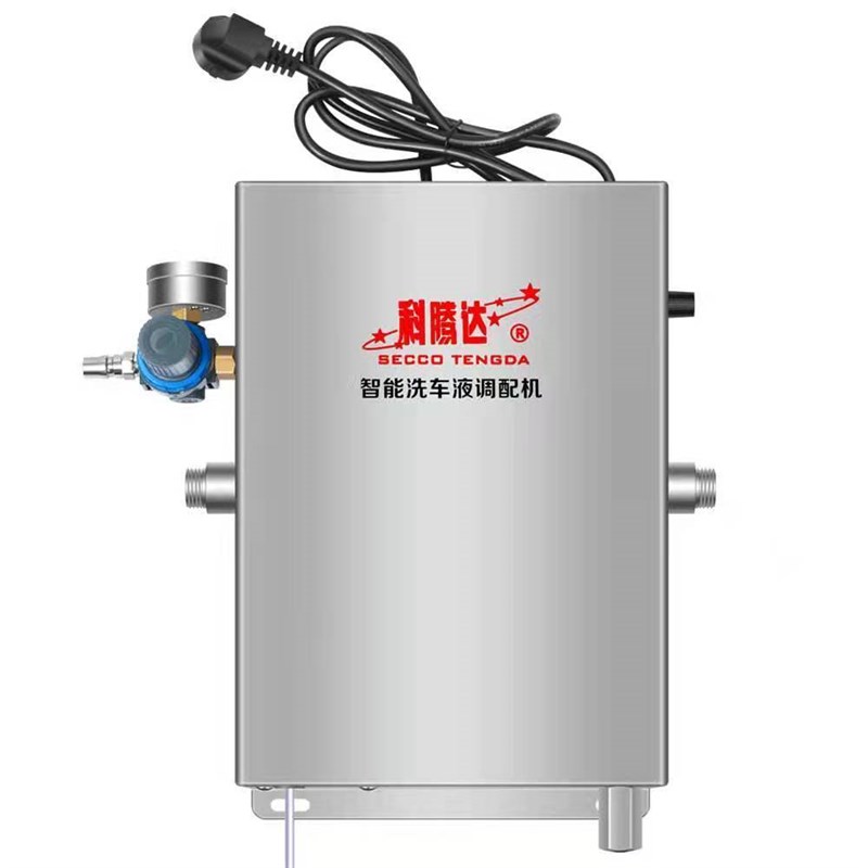 智能液体分配机泡沫自动稀释配比器C洗车液蜡水药液比例稀释泵自