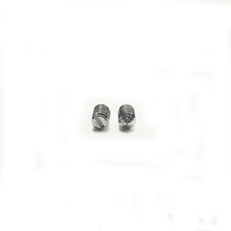 304DIN553一字锥端紧定螺丝m2.5*3.5/千一字紧定螺钉Um2.5x3.5