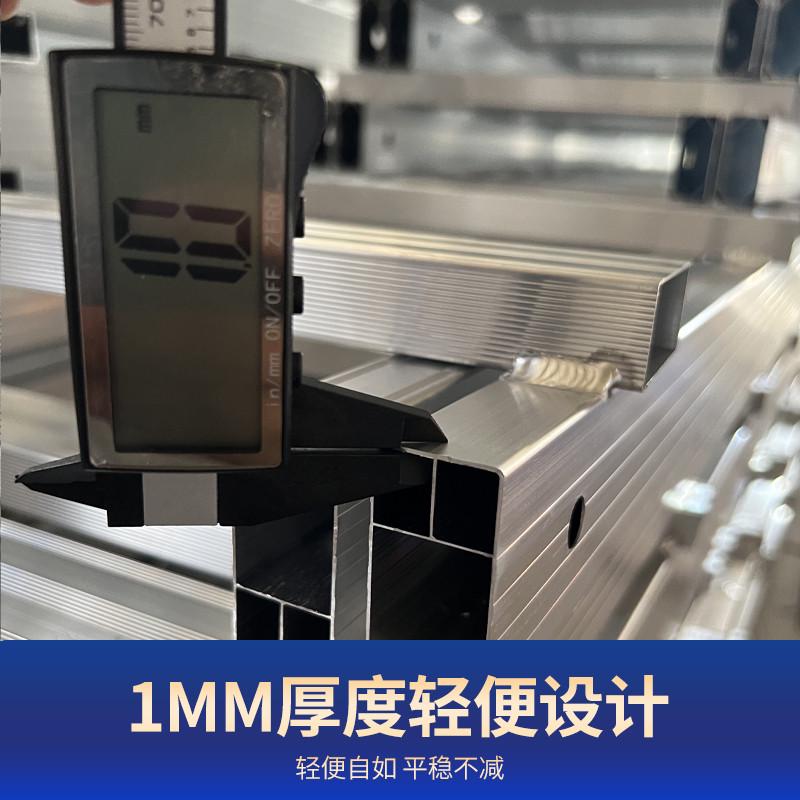 加厚可行走铝合金人字梯可移动梯子焊接梯子走R路梯子人字梯加厚