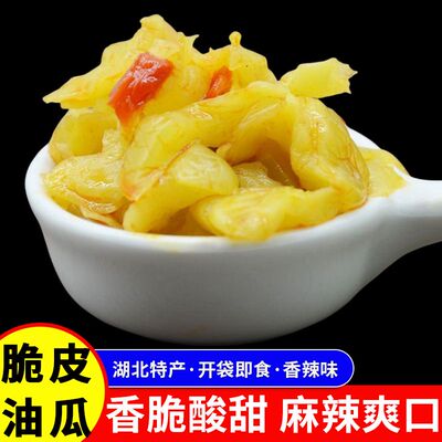 正宗香辣脆皮油瓜腌菜下饭菜咸菜