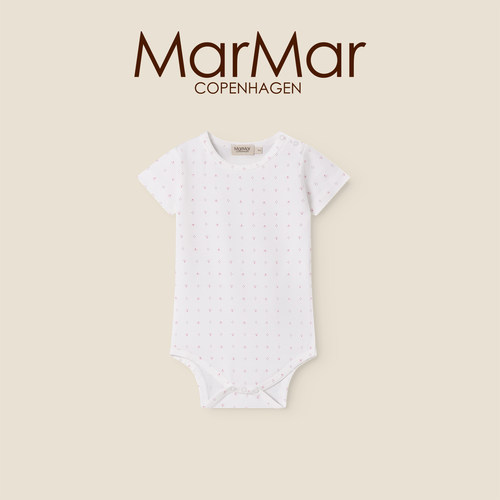 MarMar2026春夏新品婴儿短袖包屁衣男女宝宝三角哈衣爬爬服连体