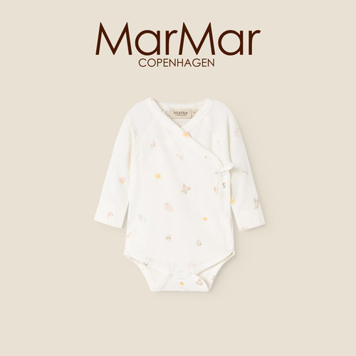 MarMar2026秋冬新品婴儿长袖包屁衣三角连体哈衣爬爬服宝宝连衣