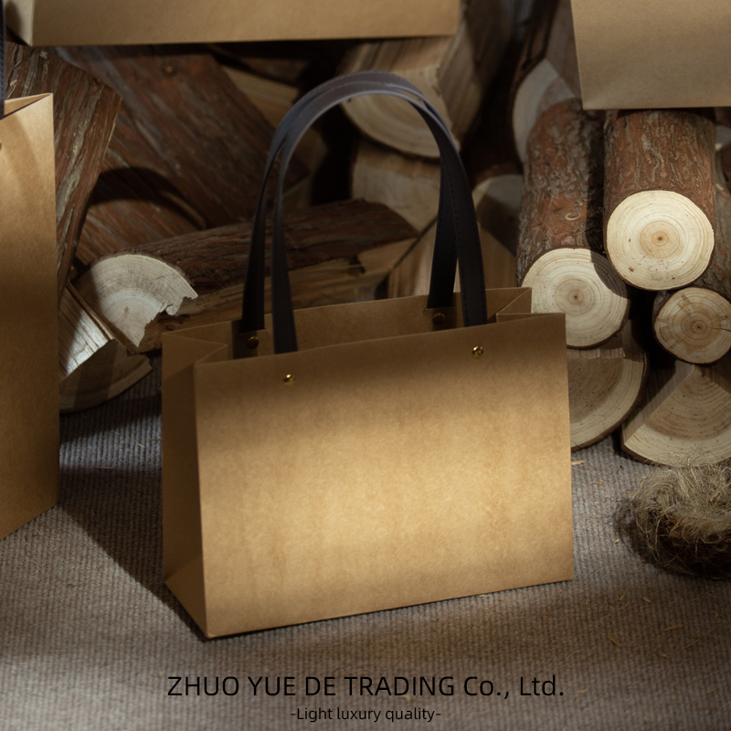 原创牛皮纸高级感手提纸袋