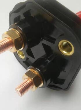 黑色451纯铜大货车电源总开关12v汽车改装断电24v重卡斯太尔闸刀